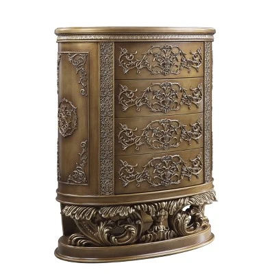 48" Constantine Chest Brown/Gold Finish - Acme Furniture 2 48" Constantine Chest Brown/Gold Finish - Acme Furniture - Image 2