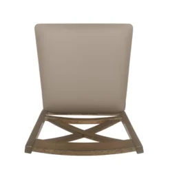 2pc Emory Farmhouse Upholstered Wood Counter Height Barstools - Christopher Knight Home -Baxton Studio Shop GUEST 980f5e23 9139 4c73 a43c e78a7e5cba1a