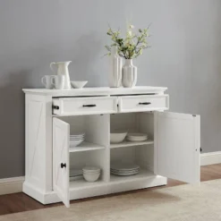 Clifton Sideboard Distressed White - Crosley 13 Clifton Sideboard Distressed White - Crosley -Baxton Studio Shop GUEST 984d2272 10bc 4976 a12b 1d962f6b5ead