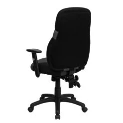 Emma And Oliver High Back Ergonomic Black/Gray Mesh Swivel Task Office Chair W/ Adjustable Arms -Baxton Studio Shop GUEST 98696767 6944 4435 923a 1bebba982b74