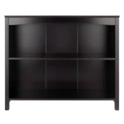 30" X 37.01" Terrace 3 Tier Bookshelf Espresso Brown - Winsome