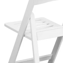 Flash Furniture 2 Pack HERCULES Series 1000 Lb. Capacity White Resin Folding Chair With Slatted Seat -Baxton Studio Shop GUEST 99bee28a a2c2 4537 91c2 2fd90b3a255b 1