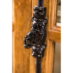 Tucker Credenza With Clear Tempered Glass Window White/Natural - Stylecraft -Baxton Studio Shop GUEST 9a2a6d1d c8fa 4589 ac46 8de7e6791161