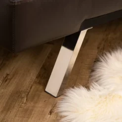 Mackenzie Leather Convertible Sofa - Abbyson Living -Baxton Studio Shop GUEST 9a32b013 11ba 4f6f 8aec 271a112b11ce