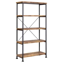 Analiese 4 Shelf Bookcase - Coaster -Baxton Studio Shop GUEST 9ad7e0f8 84ab 42de 9568 22f02c7a2b76