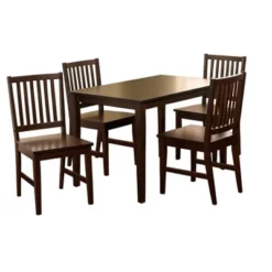 5pc Shaker Dining Set - Buylateral -Baxton Studio Shop GUEST 9b2ade54 0fd4 4ffa af42 b773bd94e074
