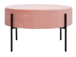 Lisbon Round Cocktail Ottoman - Safavieh -Baxton Studio Shop GUEST 9ba7bdad 76a3 4d47 8df2 15ae4b5dd2a4
