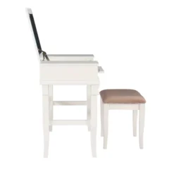 Adler Vanity Set White - Linon -Baxton Studio Shop GUEST 9c241c2c 227a 48c1 b663 1a8e29b8da45