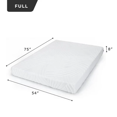 Costway 8'' Gel Infused Memory Foam Mattress Jacquard Firm Hybrid Pressure Relief QueenFull 1 Costway 8'' Gel Infused Memory Foam Mattress Jacquard Firm Hybrid Pressure Relief QueenFull