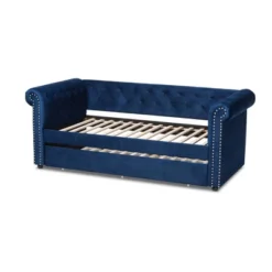 Mabelle Daybed With Trundle - Baxton Studio -Baxton Studio Shop GUEST 9d37a25f 05ef 4575 9599 4b0b0835c802
