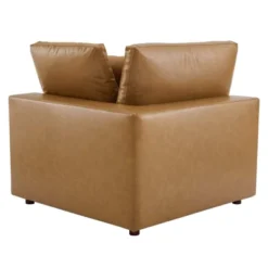 5pc Commix Down Filled Overstuffed Vegan Leather Convertible Sectional Sofa Set Tan - Modway 19 5pc Commix Down Filled Overstuffed Vegan Leather Convertible Sectional Sofa Set Tan - Modway -Baxton Studio Shop GUEST 9d9cc3a1 4429 4b99 9de9 12847957de56