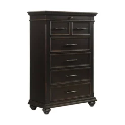 Brooks 6 Drawer Chest Black - Picket House Furnishings