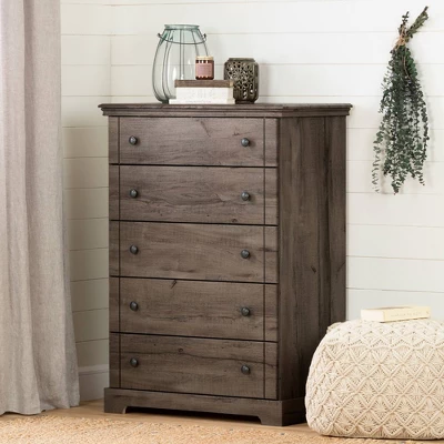 Lilac 5 Drawer Chest - South Shore 1 Lilac 5 Drawer Chest - South Shore