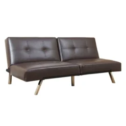 Mackenzie Leather Convertible Sofa - Abbyson Living -Baxton Studio Shop GUEST 9e5d3c53 d0f8 4410 9c58 6c62989fbd1e