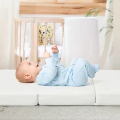 Tri-Fold Pack N Play Mattress Pad Foldable Crib Mattress Soft Memory Foam -Baxton Studio Shop GUEST 9e89be9a 192f 453b a766 4727fc3fa4a1