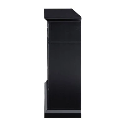 Dalmen Marble Fireplace Black - Aiden Lane 7 Dalmen Marble Fireplace Black - Aiden Lane - Image 7