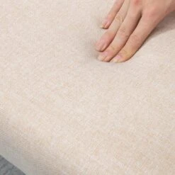 HOMCOM Accent Chair With Softness & Support, Upholstered Arm Chair For Living Room Furniture, Comfy Chair For Bedroom, Living Room Chair, Beige -Baxton Studio Shop GUEST a09fea94 1fde 4696 ac71 9ff3c87eecb4