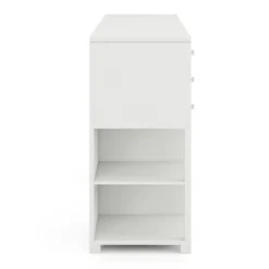 Linsell Glam 6 Drawer Vanity Table Luminous White - MiBasics 5 Linsell Glam 6 Drawer Vanity Table Luminous White - MiBasics -Baxton Studio Shop GUEST a2065dfa 12ee 4c2e a3fb 9811cc25283b
