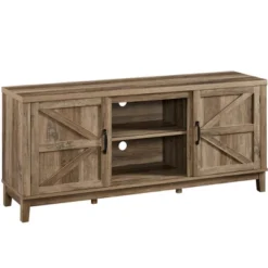 Yaheetech Farmhouse TV Stand For TVs Up To 65in Entertainment Center With Storage Cabinet 15 Yaheetech Farmhouse TV Stand For TVs Up To 65in Entertainment Center With Storage Cabinet -Baxton Studio Shop GUEST a2ce3177 fd2f 411e a8e0 04f798573785