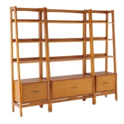 70.5" 3pc Landon Bookcase Set - Crosley -Baxton Studio Shop GUEST a36182b0 0ea2 4e20 8394 07bbead2408b
