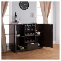 Roslyn Modern Multi-Storage Buffet Espresso - HOMES: Inside + Out -Baxton Studio Shop GUEST a3c4aa17 430f 4e37 b7d7 bb01b7da30f4