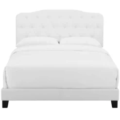 Twin Amelia Twin Faux Leather Bed White - Modway 8 Twin Amelia Twin Faux Leather Bed White - Modway -Baxton Studio Shop GUEST a3f8e005 35c7 4a2b 953e ab7b4bcc52f3