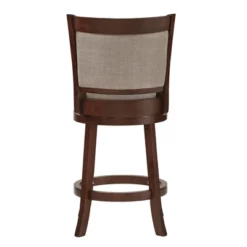 24" Piacenza Swivel Counter Height Barstool - Inspire Q -Baxton Studio Shop GUEST a4b127e0 3449 4eff 9b56 6e2b9e1f6710