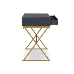 2 Drawer Campaign Desk - Linon -Baxton Studio Shop GUEST a535f49a 69c2 44b3 83a5 052db9790825