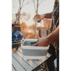 Stansport Aluminum Folding Slat Table 27" X 27" -Baxton Studio Shop GUEST a8cd9bec 8a14 4c38 945d 42a6aac05b48