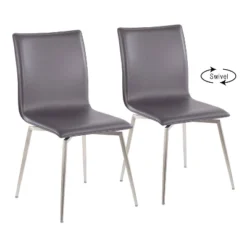 Set Of 2 Mason Contemporary Dining Chairs - LumiSource -Baxton Studio Shop GUEST a90a52d3 3476 49c5 8a46 22787538cdce