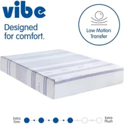 Vibe Gel Memory Foam 12-Inch Mattress | CertiPUR-US Certified | Bed-in-a-Box -Baxton Studio Shop GUEST a93ee85f b6a1 41a1 9a5a e1d3fd22efa0