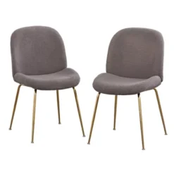 Set Of 2 Shaun Upholstered Modern Dining Chairs - Lifestorey 10 Set Of 2 Shaun Upholstered Modern Dining Chairs - Lifestorey -Baxton Studio Shop GUEST a9c017d9 ec9f 406c ab97 ba73b392fc15