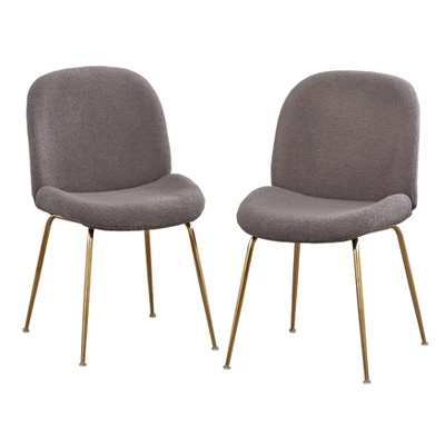 Set Of 2 Shaun Upholstered Modern Dining Chairs - Lifestorey 5 Set Of 2 Shaun Upholstered Modern Dining Chairs - Lifestorey - Image 5