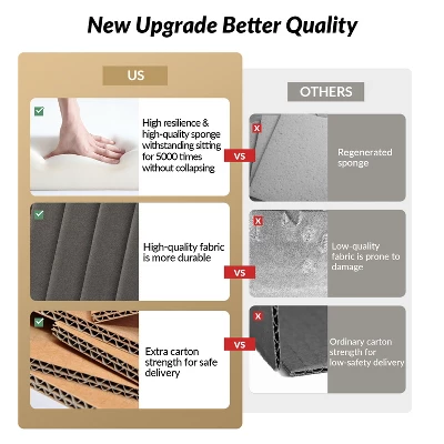 Nuria 50" Wide Modern Upholstered Flip Top Storage Bench With Golden Metal C-shaped Sled Legs For Living Room | ARTFUL LIVING DESIGN 7 Nuria 50" Wide Modern Upholstered Flip Top Storage Bench With Golden Metal C-shaped Sled Legs For Living Room | ARTFUL LIVING DESIGN - Image 7