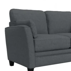 Grant River Upholstered Loveseat With 2 Pillows Gray - Hillsdale Furniture -Baxton Studio Shop GUEST aa8a5425 0822 403b 90ac fa6c13121821