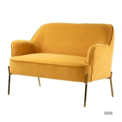 Aida Loveseat Sofa | Karat Home -Baxton Studio Shop GUEST aadb799d 7ff3 4f98 8109 de79d43c9132