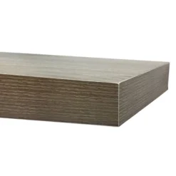 Floating Shelf Wall Mounted Hidden Brackets Gray Oak - InPlace -Baxton Studio Shop GUEST ab754a36 3b21 4e3b a0a3 4426c0abeb78