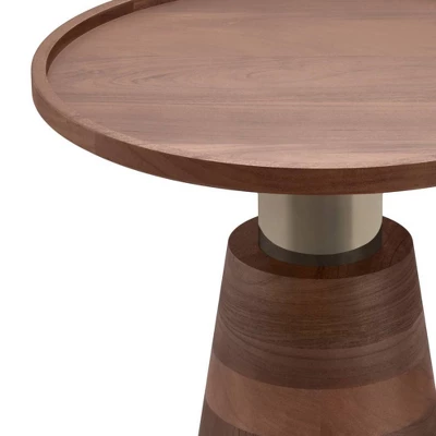 Bronwyn Side Table Cognac - WyndenHall 2 Bronwyn Side Table Cognac - WyndenHall - Image 2