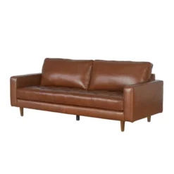 Hobbes Mid-Century Leather Sofa - Abbyson Living -Baxton Studio Shop GUEST ac65ef4a 9a40 4f57 bf78 973b5e4e6c4b