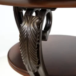 Telmin Traditional Side Table Brown Cherry - HOMES: Inside + Out -Baxton Studio Shop GUEST ad142c0a 88fb 4b6d b6fc 29c6cb285211