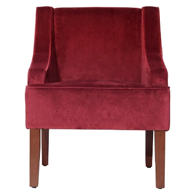 Velvet Swoop Armchair - HomePop 13 Velvet Swoop Armchair - HomePop - Image 13