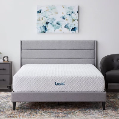Lucid Comfort Collection 12" Memory Foam Mattress 1 Lucid Comfort Collection 12" Memory Foam Mattress