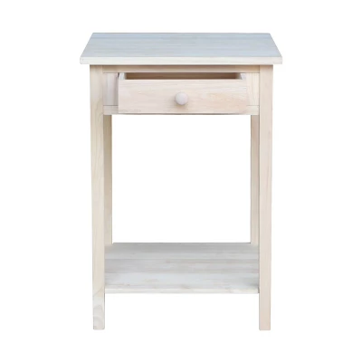 21" Nightstand Unfinished - International Concepts 5 21" Nightstand Unfinished - International Concepts - Image 5