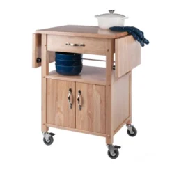 Rachael Kitchen Cart Beech - Winsome -Baxton Studio Shop GUEST ae4daed9 0a64 439c a6f4 8820efccf1eb