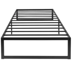 Flash Furniture 14 Inch Metal Platform Bed Frame With 12 Inch Pocket Spring Mattress In A Box And 2 Inch Cool Gel Memory Foam Topper -Baxton Studio Shop GUEST ae9aaca9 63f5 4a36 b706 0cd11235d434