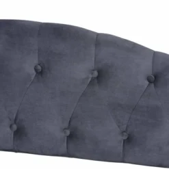 Benjamin Velvet Fabric Upholstered And Wood Daybed - Baxton Studio -Baxton Studio Shop GUEST aeb8010b 3633 47c5 bbbe 6e88e35cb81d
