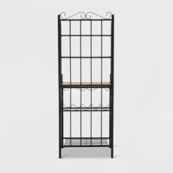 Praha Bakers Rack Black - Boraam -Baxton Studio Shop GUEST af2b7e01 0922 4449 aebc 38ea22eb9015