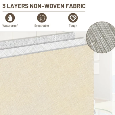 Costway Stackable Large Bins Cubes W/Lids Storage Organizers W/Linen&Oxford Fabric 4 Sets 7 Costway Stackable Large Bins Cubes W/Lids Storage Organizers W/Linen&Oxford Fabric 4 Sets - Image 7