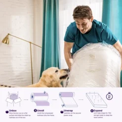 NapQueen 12" Anula Green Tea Memory Foam Mattress -Baxton Studio Shop GUEST af884b73 83c9 405f 8a05 14e88bacb947 1