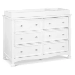 DaVinci Kalani 6 Drawer Double Wide Dresser -Baxton Studio Shop GUEST b0229f89 73d1 4182 8a15 0fd17643670a